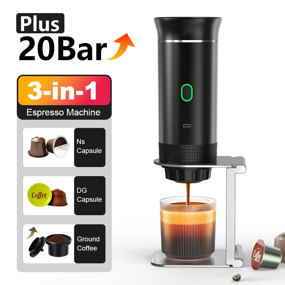 Portable Espresso Anywhere Machine